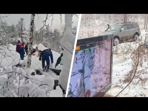 Видео: Поисковики все ближе к подавшему сигнал телефону Усольцева как выглядит местность