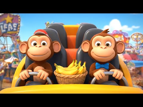 Видео: Пять маленьких обезьянок на американских