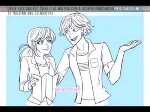 Видео: Маринетт и Адриан целый день в наручниках.