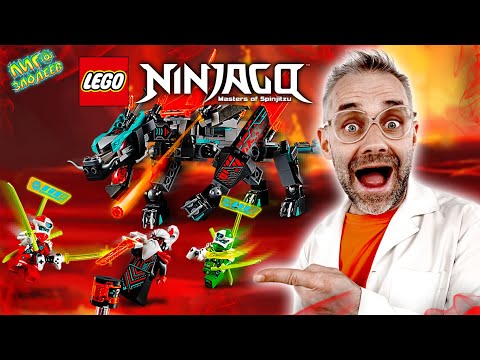 Видео: LEGO ИМПЕРАТОРСКОИЙ ДРАКОН УНАГАМИ НИНДЗЯГО - ДОКТОР ЗЛЮ ЧМЗН И ВСЯ СБОРКА LEGO NINJAGO!