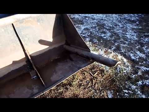 Видео: "Быстросьемы"Простые вилы для погрузки на кун мтз