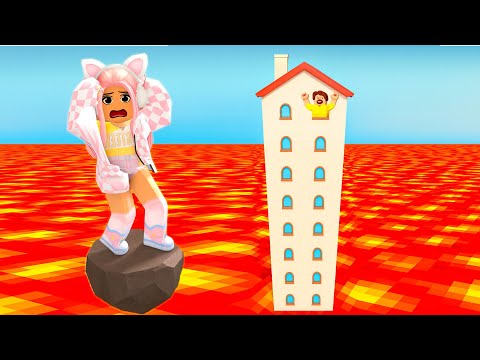 Видео: ПОЛ ЭТО ЛАВА В РОБЛОКС! СПАСАЮСЬ КАК МОГУ! The Floor Is LAVA!