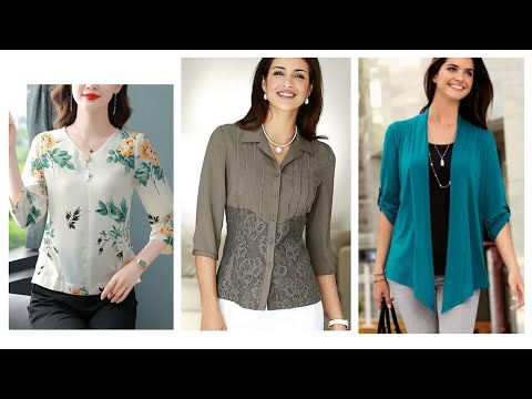 Видео: Мода 2025 года. КРАСИВЫЕ БЛУЗКИ. 100 идей для красивых блузок. Повседневные стили 24/25. #мода #р...