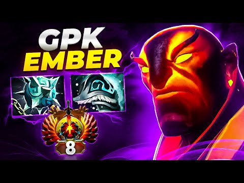 Видео: Лучшая мета для Эмбера? Абузит МИД!  — Ember Spirit GPK Dota 2