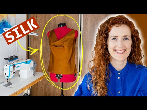 Видео: 7 советов по шитью шелковых тканей