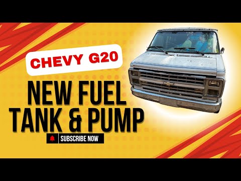 Видео: Как установить новый топливный бак и насос | Реставрация фургона Chevy G20 1990 года