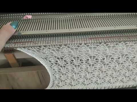 Видео: Ажурное платье 👗 на вязальной машинке это🤦