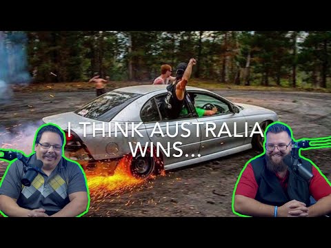 Видео: Реакция американцев на выгорание в Австралии против выгорания в Америке