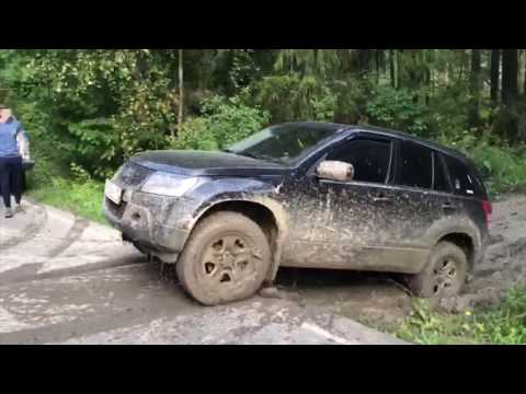 Видео: Offroad / Оффроуд Александр Царев, Suzuki Grand Vitara, Покатушки