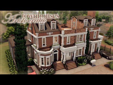 Видео: Жилье Аристократов 🎩| Симс 4: Строительство | The Sims 4: SpeedBuild