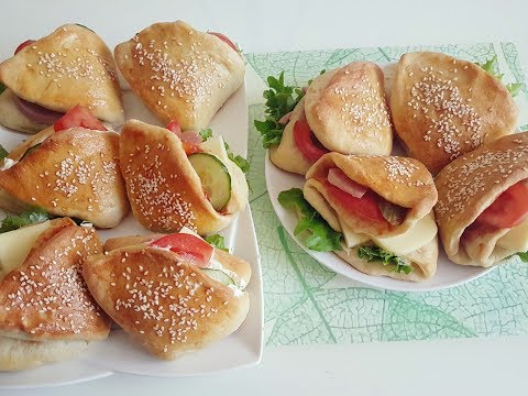 Видео: КОНВЕРТИКИ🍔 Необычные бутерброды,бургеры,сэндвич🍔Отличный перекус🍔как удивить вкусняшкой😉