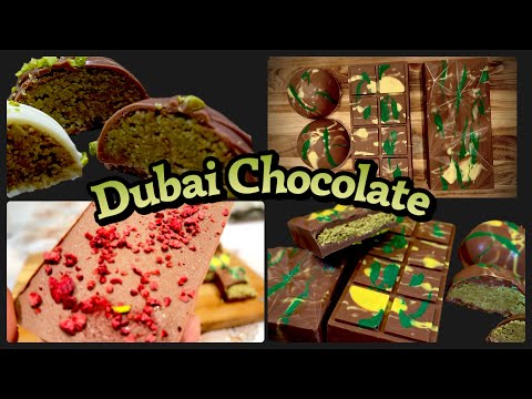 Видео: Dubai Chocolate, Pistachio Filling, Viral Dessert. Рецепт дубайского шоколада, трендовый десерт