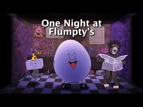 Видео: Лучший друг Флампти - One Night at Flumpty's (+ Hard mod)
