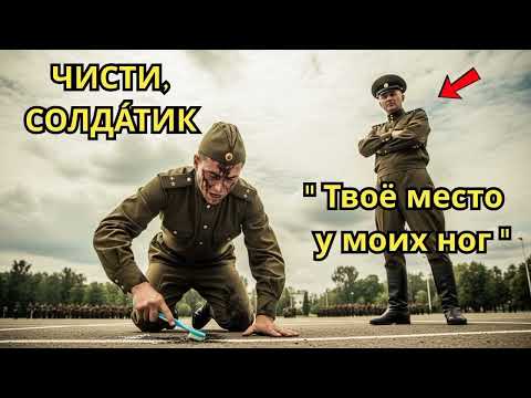 Видео: Солдата унизили на плацу… Но он вернулся генералом