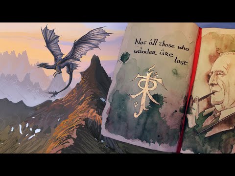 Видео: Далеко за Туманные Горы (Far over the Misty Mountains cold extended) полная песня на русском