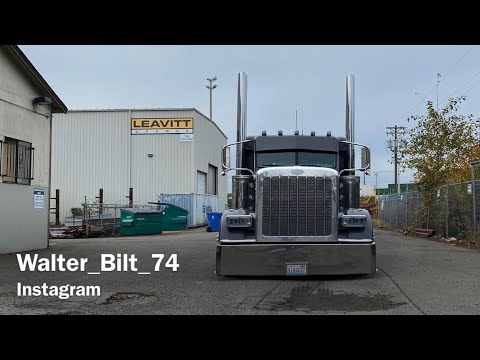 Видео: Встреча с другом и обзор его Фуры￼  Трака￼ Peterbilt 389 YouTube ￼@trucking4racecars