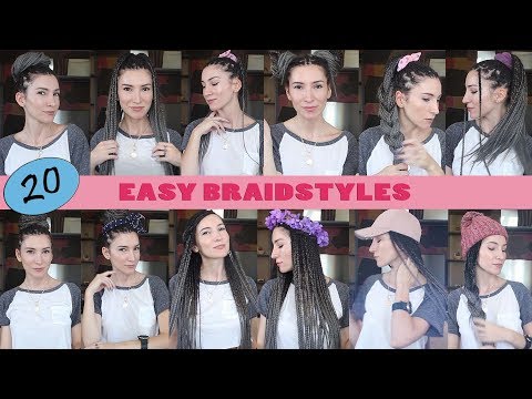 Видео: Топ 20 ПРИЧЕСКИ ИЗ АФРОКОСИЧЕК | Box Braids