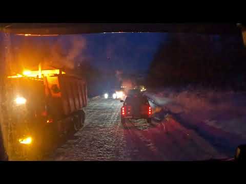 Видео: Перевал Якут,встали наглухо . VOLVO FH 540