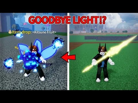 Видео: Мастерство Kitsune Fruit + GOODBYE LIGHT!? (Blox Fruits)