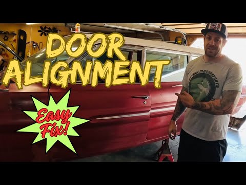 Видео: Легко исправить! Как исправить провисание дверей на классическом автомобиле!