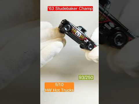 Видео: моделька '63 Studebaker Champ от Hot wheels 93/250... 2022 #масштабныемоделиавто