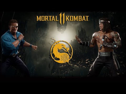 Видео: Mortal Kombat 11 Johnny Cage vs Liu Kang | Джонни Кейдж против Лю Кана
