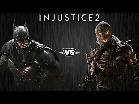 Видео: Injustice 2 - Бэтмен против Пугала - Intros & Clashes (rus)