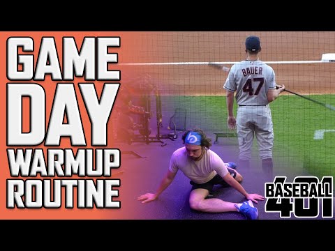 Видео: Разминка Тревора Бауэра перед игрой | Бейсбол 401 с Тревором Бауэром