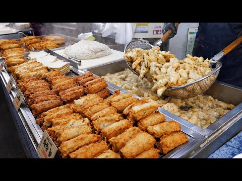 Видео: Продано 2000 единиц в день! Удивительное мастерство мастера рыбного пирога / Korean Street Food