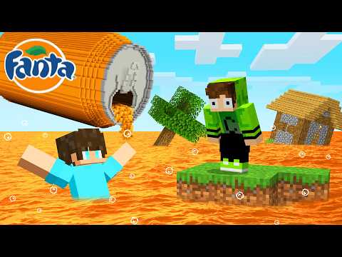 Видео: КАЖДУЮ МИНУТУ FANTA ПОДНИМАЕТСЯ ВСЁ ВЫШЕ в Minecraft!