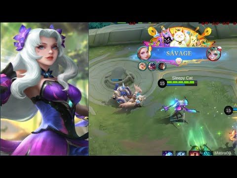 Видео: Одетта Баттерфляй Фея против надоедливых врагов выбирает - Mobile Legends