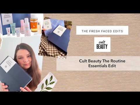 Видео: Cult beauty The fresh faced edits / Cult Beauty The Routine Essentials Edit / Распаковка бокса