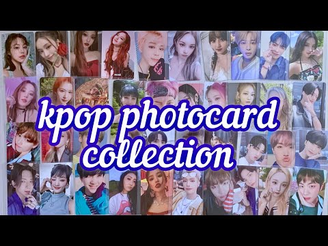 Видео: Коллекция к-поп карточек BTS, (G)I-Dle, Twice, BLACKPINK, ITZY, Aespa / kpop photocard collection