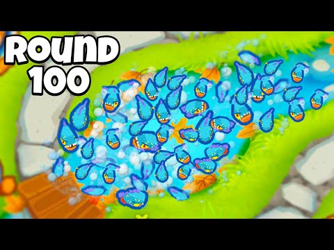 Видео: Как далеко мы сможем зайти, используя ТОЛЬКО Пираний!? (BTD 6)