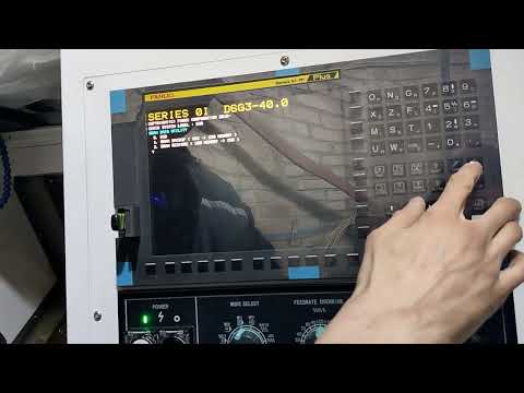 Видео: Бэкап Sram - Fanuc Oi-TF Plus