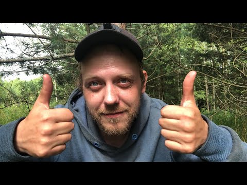 Видео: Лесной Мукбанг. Пицца и кофе.