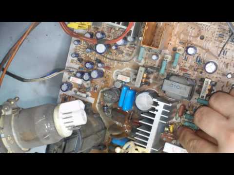 Видео: panasonic tc-21s1 (шасси MX-3) не включается