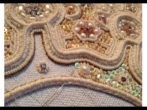 Видео: Сажение по бели. Свадебный венец | Елизавета Тюгаева