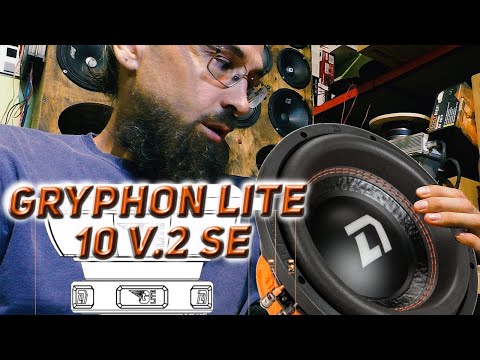 Видео: Сабвуфер DL Audio Gryphon Lite 10 V.2 SE с подсветкой логотипа! такого вы ещё не видели!