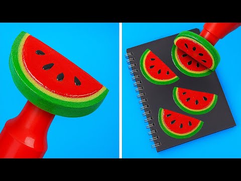Видео: ГЕНИАЛЬНЫЕ ТЕХНИКИ ЖИВОПИСИ ДЛЯ НАЧИНАЮЩИХ! Лёгкие арт-хаки и креативные идеи от 123 GO!
