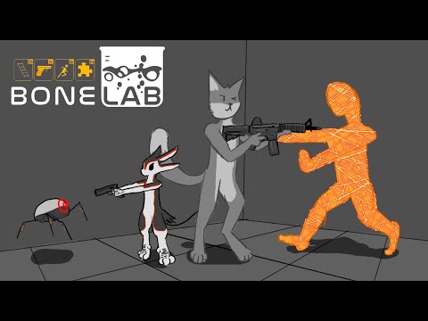 Видео: Прохождение BONELAB вдвоём - серия №1
