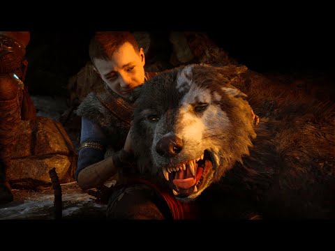 Видео: Смерть Фенрира God of War Ragnarok