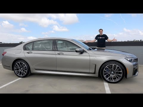 Видео: BMW 750i 2020 года - это новый флагманский люксовый седан BMW