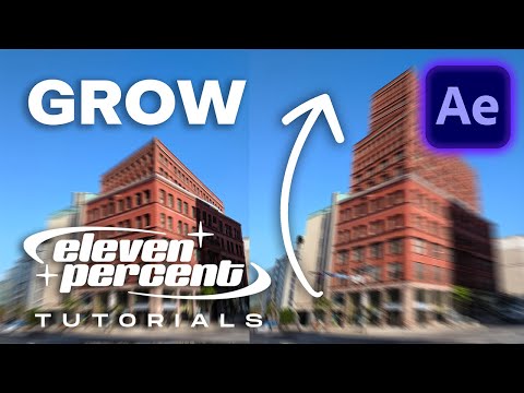 Видео: Как создать эффект роста многоэтажных зданий | Учебное пособие по After Effects