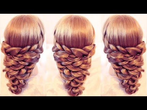 Видео: Причёска из кос | Лена Роговая | Hairstyles by REM | Copyright © #hairstyles #braids