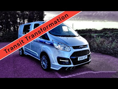Видео: Установка обвеса на Ford Transit Custom