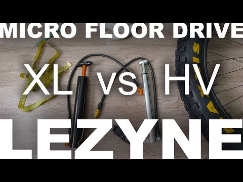 Видео: Lezyne Micro Floor Drive XL и  Micro Floor Drive HV - сравнение, обзор, испытание