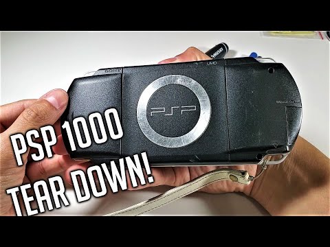 Видео: Полная разборка PSP 1000 2020 — ЛЕГКОЕ пошаговое руководство — PlayStation Portable 1000 (Phat)