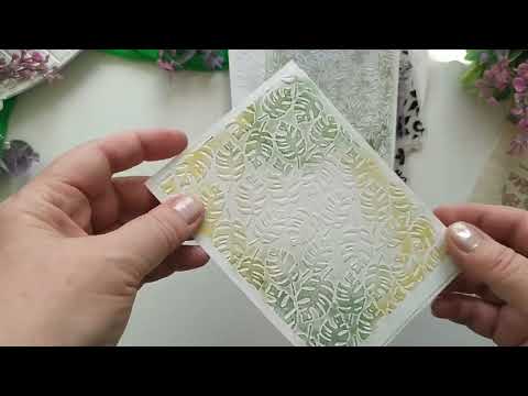 Видео: Моя коллекция папок для тиснения/ розыгрыш вырубки/скрапбукинг