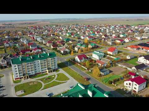 Видео: Пружаны полет над центром города  . Осень 2021. #ВАСЬКАПИЛОТ